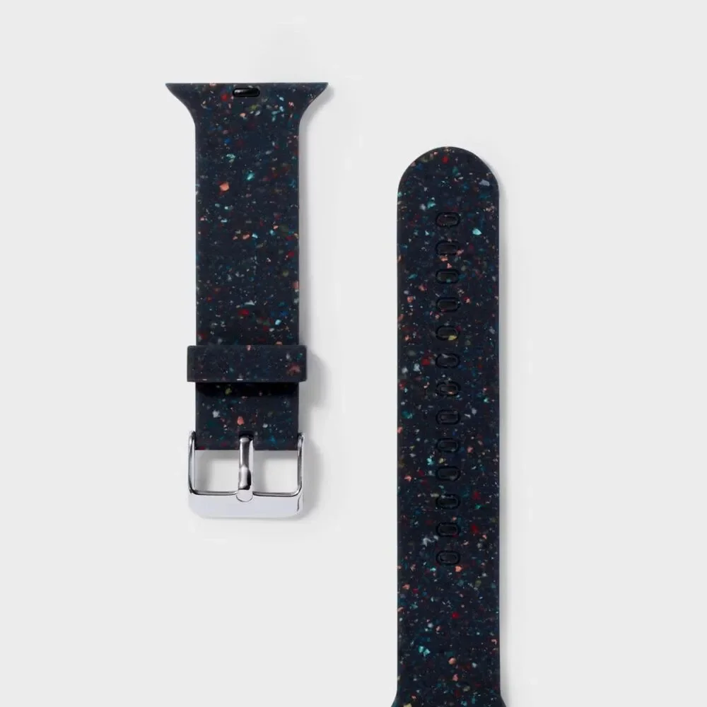 🌌 Heyday™ Speckled Apple Watch Band (38/40/41mm) – Black Multi Color – NWT